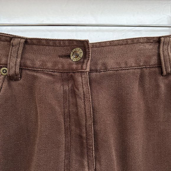 C'est City Silk Twill Mini Skirt - Picture 2 of 7